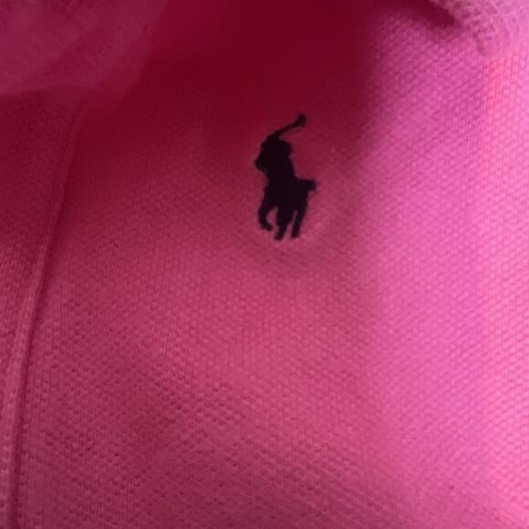 Ralph Lauren Polo Infant Pink Dress Collared Short Sleeve 9-month Baby Girl - Picture 2 of 7